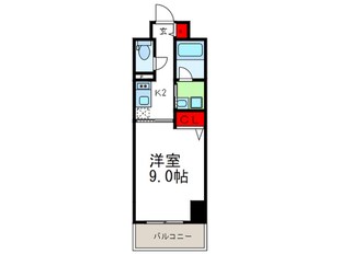 ドゥーエ立売堀の物件間取画像